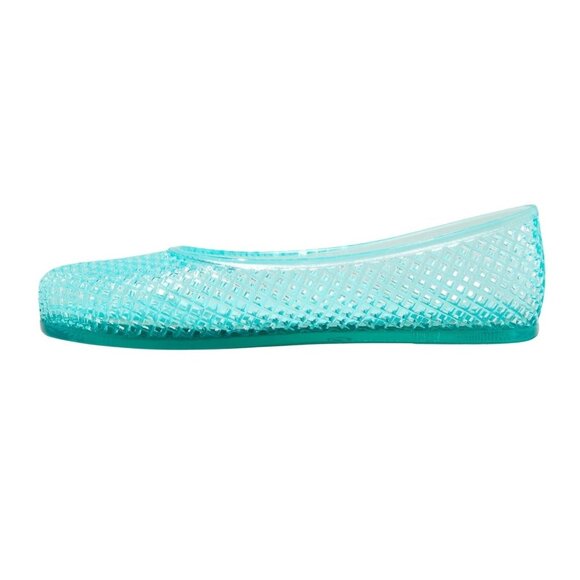 Wild Fable Isabella Turquoise Textured Jelly Slip On Flats Shoes -- Size 10 - Picture 3 of 8